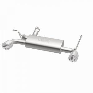 Jeep Wrangler JK Axle Back Exhaust - Rear - Magnaflow - Street Series - Stainless Steel - 3.8L/3.6L - `07-`14