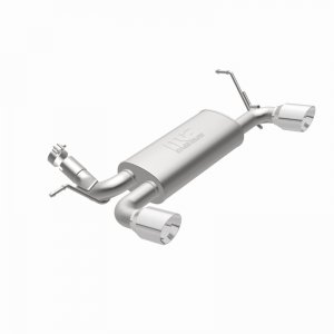 Jeep Wrangler JK Axle Back Exhaust - Rear - Magnaflow - Street Series - Stainless Steel - 3.8L/3.6L - `07-`14
