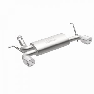 Jeep Wrangler JK Axle Back Exhaust - Rear - Magnaflow - Street Series - Stainless Steel - 3.8L/3.6L - `07-`14
