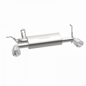 Jeep Wrangler JK Axle Back Exhaust - Rear - Magnaflow - Street Series - Stainless Steel - 3.8L/3.6L - `07-`14