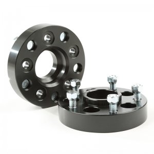 Jeep Wrangler Wheel Spacers - Rugged Ridge - "1.25 - 5x4.5 - 5x5 - Black 