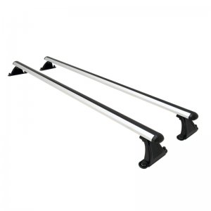 Jeep Gladiator Cargo Rails - Westin - 1300cm Silver Cross Rail - Silver