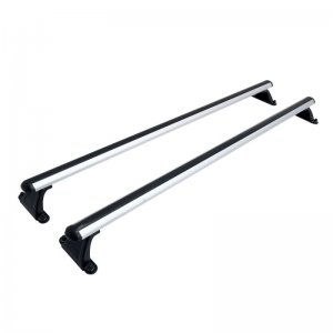 Jeep Gladiator Cargo Rails - Westin - 1300cm Silver Cross Rail - Silver