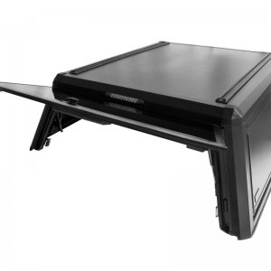 Jeep Gladiator Truck Bed Cap - Westin - ESP - Black - Sliding Front Glass