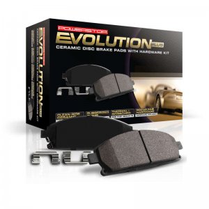 Jeep Wrangler JK Z17 Evolution Ceramic Brake Pads - Front - PowerStop - Z17 Evolution - `05-`19