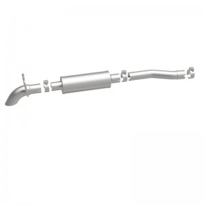 Jeep Wrangler JK Catback Exhaust - Front of Rear Tire - Magnaflow - Off Road Pro Series - Satin - 3.6L - `12-`18
