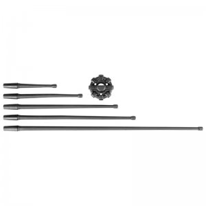 Jeep Gladiator Antennas - Rugged Ridge - Reflex with Base - Textured Black Powder Coat - `20-`22