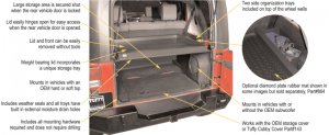 Jeep Wrangler JK - TFY Security Storage