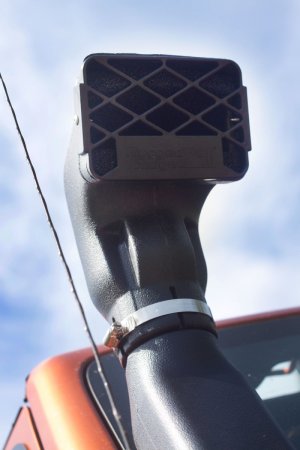 Jeep Wrangler JK Snorkel Extension - Rugged Ridge - XHD High Mount - `07-`18