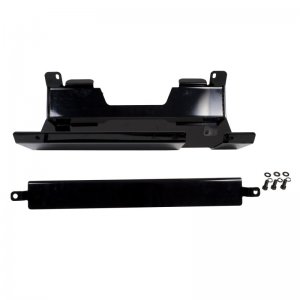 Jeep Wrangler JK Muffler Skid Plate - Rugged Ridge - Black - `07-`18