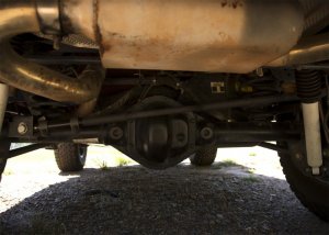 Jeep Wrangler JK Track Bar - Rear - Rugged Ridge - Adjustable - Black - `07-`18
