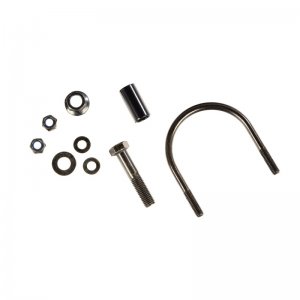 Jeep Wrangler JK Track Bar Kit - Rear - Rugged Ridge - Adjustable - Black - `07-`18