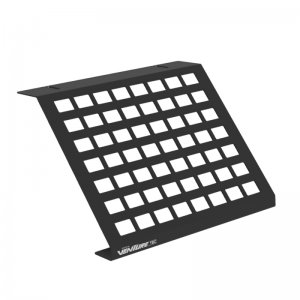 Jeep Gladiator Venture TEC Mounting Plate - Putco - Small TEC Molle - Textured Black - `20-`21