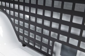 Jeep Gladiator Molle Panel - Front - Putco - 5ft (Standard Box) - Black - `20-`21