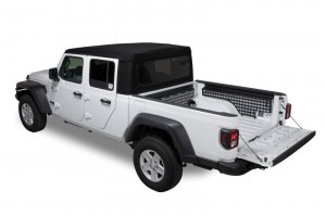 Jeep Gladiator Molle Panel - Front - Putco - 5ft (Standard Box) - Black - `20-`21