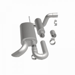 Jeep Wrangler JL Axle Back Exhaust - Rear - Magnaflow - Overland Series - Stainless - `18-`24