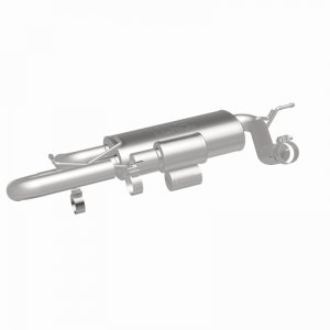 Jeep Wrangler JK Axle Back Exhaust - Magnaflow - Overland Series - 3.6L or 3.8L - `07-`18