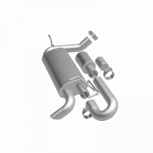 Jeep Wrangler JK Axle Back Exhaust - Magnaflow - Overland Series - 3.6L or 3.8L - `07-`18