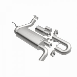 Jeep Wrangler JK Axle Back Exhaust - Magnaflow - Overland Series - 3.6L or 3.8L - `07-`18