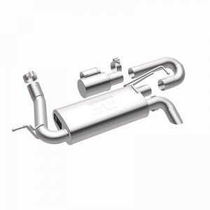Jeep Wrangler JK Axle Back Exhaust - Magnaflow - Overland Series - 3.6L or 3.8L - `07-`18