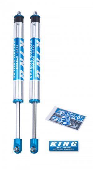 Jeep Wrangler JK Shock Absorber Set - Front - King Shocks - 2.0 Dia Internal Reservoir - `07-`18