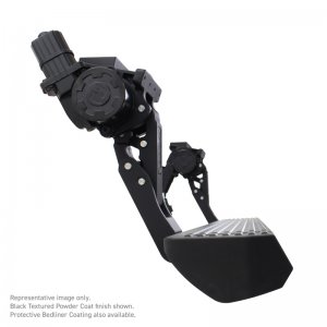 Jeep Gladiator Running Boards - Go Rhino - VoltStep Electric Running Board Kit - Bedliner Coating - `20-`24