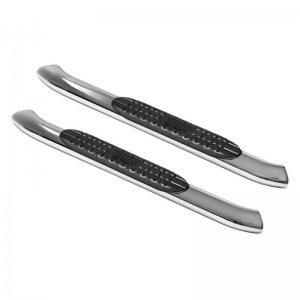 Jeep Wrangler JL Nerf Step Bars - Westin - PRO TRAXX 4 Oval - Polished Stainless Steel - `18-`22