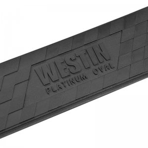 Jeep Wrangler JL Nerf Step Bars - Westin - Platinum 4 Oval - Black - `18-`22