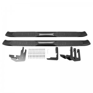 Jeep Wrangler JL Nerf Step Bars - Westin - PRO TRAXX 5 - Textured Black - `18-`20