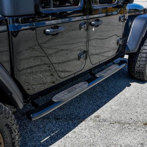Jeep Gladiator Nerf Bars - Westin - PRO TRAXX 5 - Black - 2020+