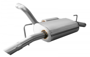 Jeep Wrangler JL Axle-Back Exhaust - Rear - CORSA Performance - Touring - `18-`24