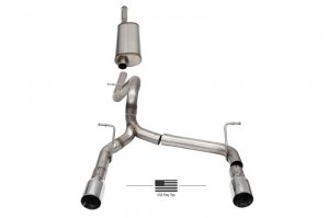 Jeep Wrangler JL Cat-Back Exhaust System - Dual Rear Exit - CORSA Performance - Sport - 3.6L - `18-`24