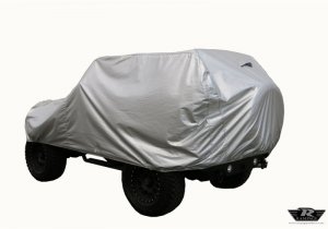 Jeep Wrangler JK Car Cover - Rampage - Multiguard - Silver - `07-`18