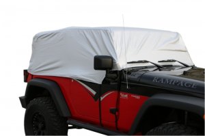 Jeep Wrangler JK Cab Cover - Rampage - Multiguard - Silver - `07-`18