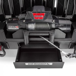 Jeep Gladiator Bumper - Front - Go Rhino - Trailline Front Stubby - Black