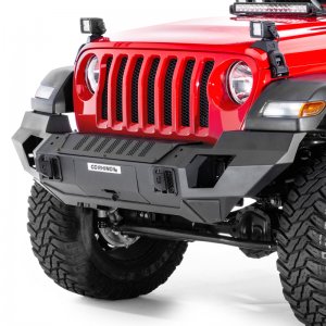 Jeep Gladiator Bumper - Front - Go Rhino - Trailline - Textured Black - `07-`20