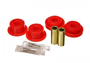 Jeep Wrangler JK Control Arm Bushing Set - Front - Energy Suspension - Red - `07-`17