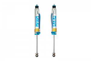 Jeep Wrangler JK 2.5 Shocks - Front - King Shocks - 2.5 Dia Piggy Hose Res - `07-`18