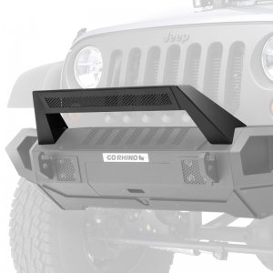 Jeep Gladiator Bumper - Go Rhino - Trailline 20 Light Mount Bar - Textured Black - `07-`20