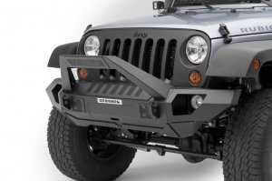 Jeep Gladiator Bumper - Go Rhino - Trailline 30 Light Mount Bar - Textured Black - `07-`20