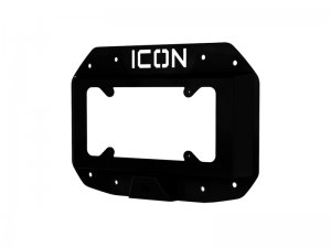Jeep Wrangler JL Spare Tire Delete - Rear - ICON - Black - 2018