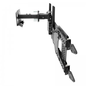 Jeep Wrangler JL Spare Tire Carrier - Rear - Go Rhino - Adjustable - Tex. Blk - `08-`22