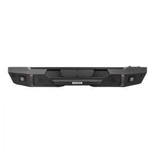 Jeep Wrangler JL Trailline Rear Stubby Bumper - Rear - Go Rhino - Black - `18-`20