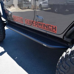 Jeep Wrangler JL Running Board - Westin - Outlaw - Textured Black - `18-`24