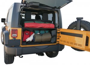 Jeep Wrangler JK - TFY Tailgate Security Enclosure