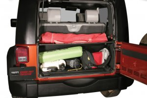 Jeep Wrangler JK - TFY Tailgate Security Enclosure