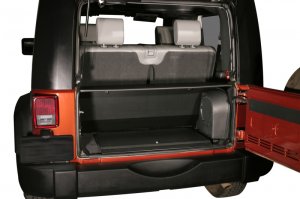 Jeep Wrangler JK - TFY Tailgate Security Enclosure