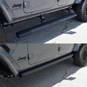 Jeep Gladiator Running Boards - Westin - Pro-e - Textured Black - `20-`24