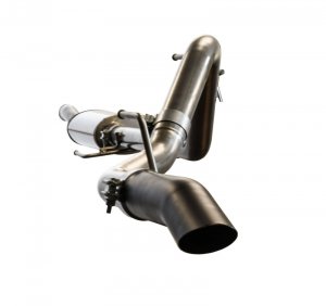 Jeep Gladiator Performance Exhaust - Single Rear Exit - JBA - Cat Back - Stainless steel polished chrome - 3.6L - `18-`22