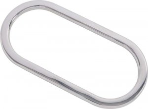 Jeep Wrangler JK Automatic Shifter Bezel - Kentrol - Polished Silver - `07-`10